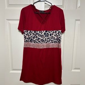 Red dress brand new